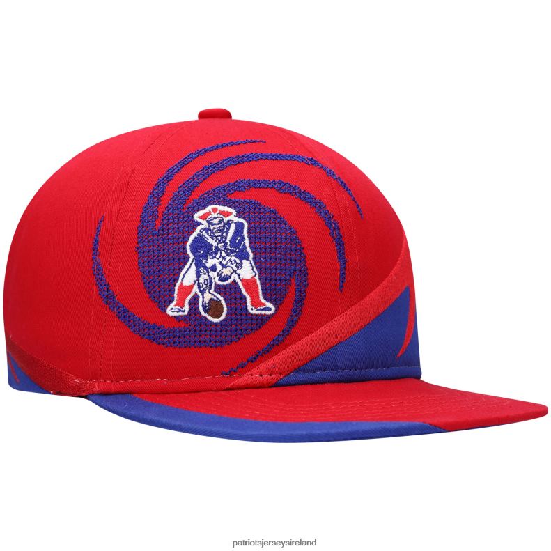 Patriots Jersey Kids Mitchell & Ness Red/Royal Spiral Snapback Hat 8226D2976 Accessories