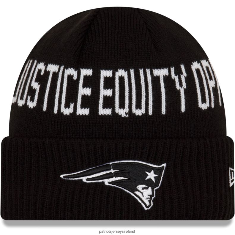 Patriots Jersey Kids New Era Black Social Justice Cuffed Knit Hat 8226D3013 Accessories