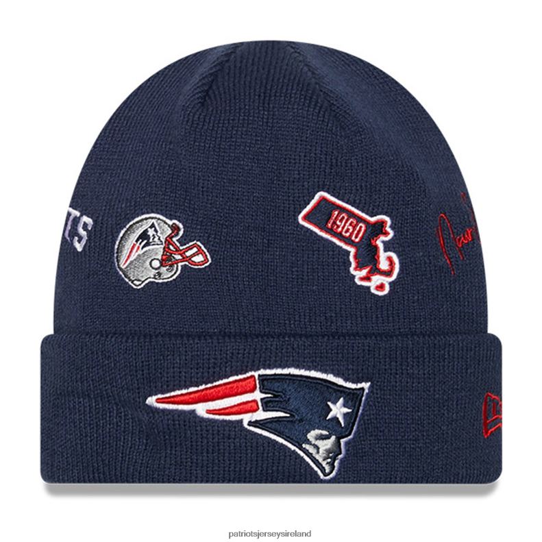 Patriots Jersey Kids New Era Navy Identity Cuffed Knit Hat 8226D3001 Accessories
