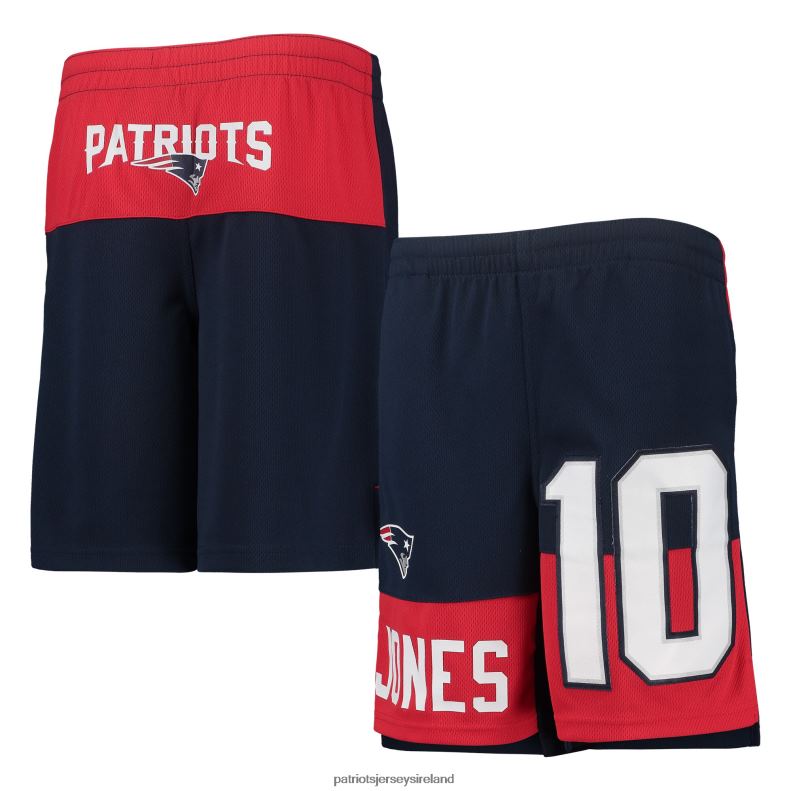 Patriots Jersey Kids Mac Jones Navy Name & Number Player Shorts 8226D3080 Clothing
