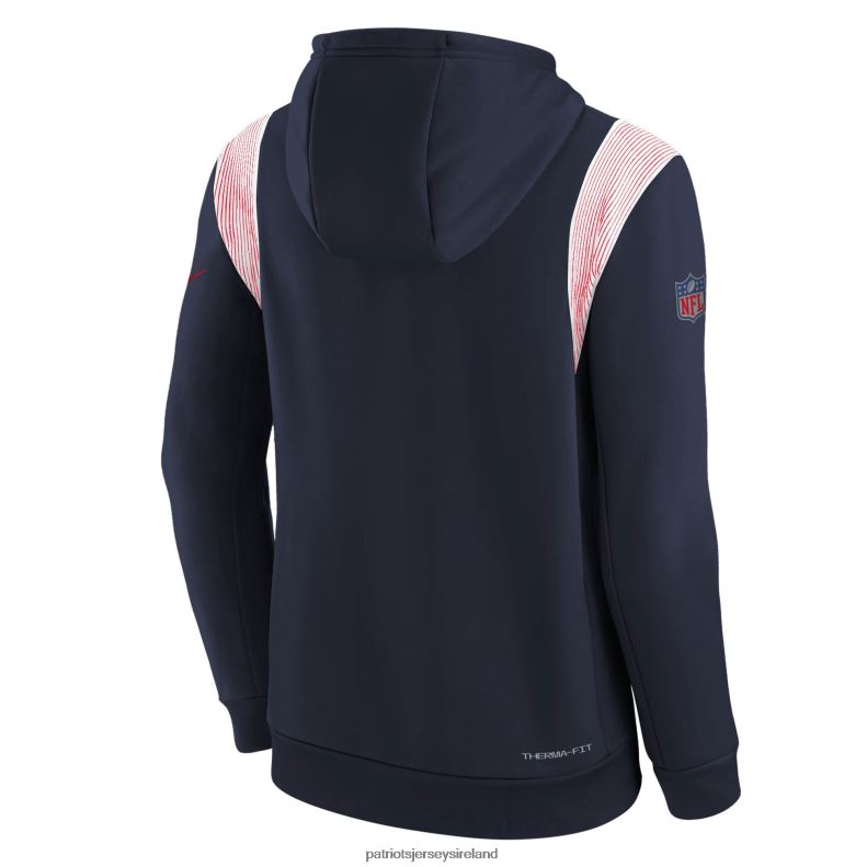 Patriots Jersey Kids Nike Navy Sideline Fleece Performance Pullover Hoodie 8226D3035 Clothing