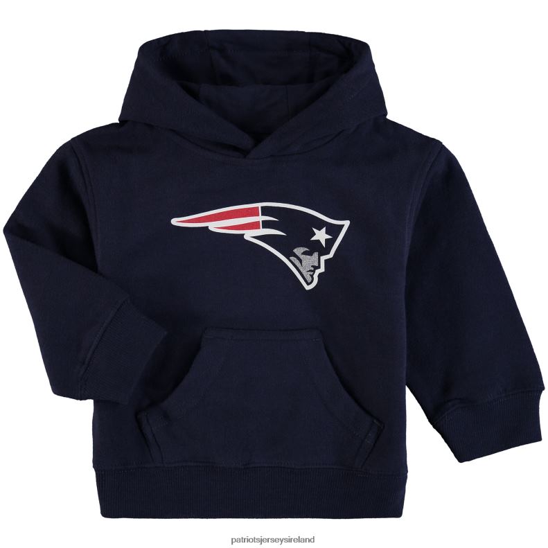 Patriots Jersey Kids Toddler Navy Team Logo Pullover Hoodie 8226D3030 Clothing
