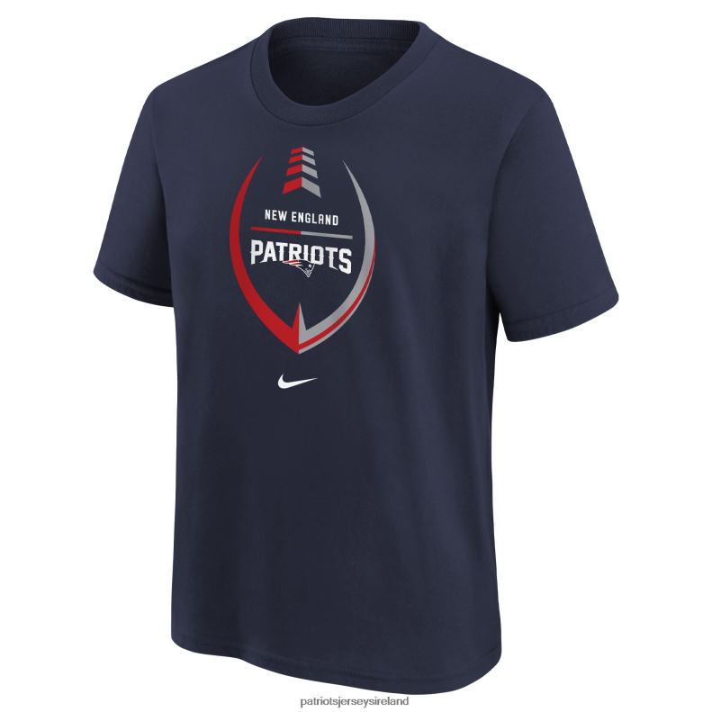 Patriots Jersey Kids Girls Preschool Nike Navy Icon T-Shirt 8226D3133 Clothing