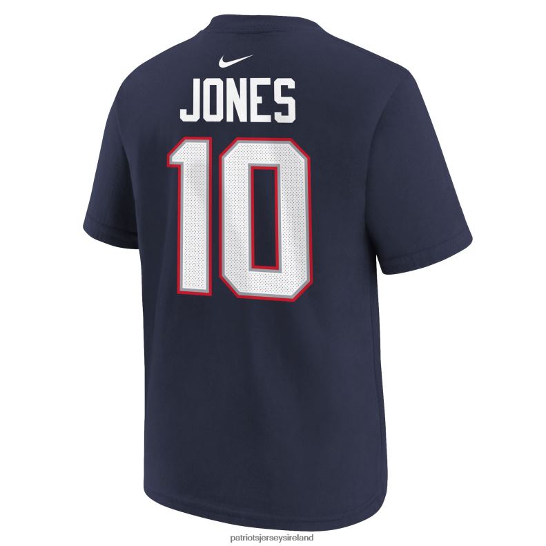 Patriots Jersey Kids Nike Mac Jones Navy Team Player Name & Number T-Shirt 8226D3119 Clothing