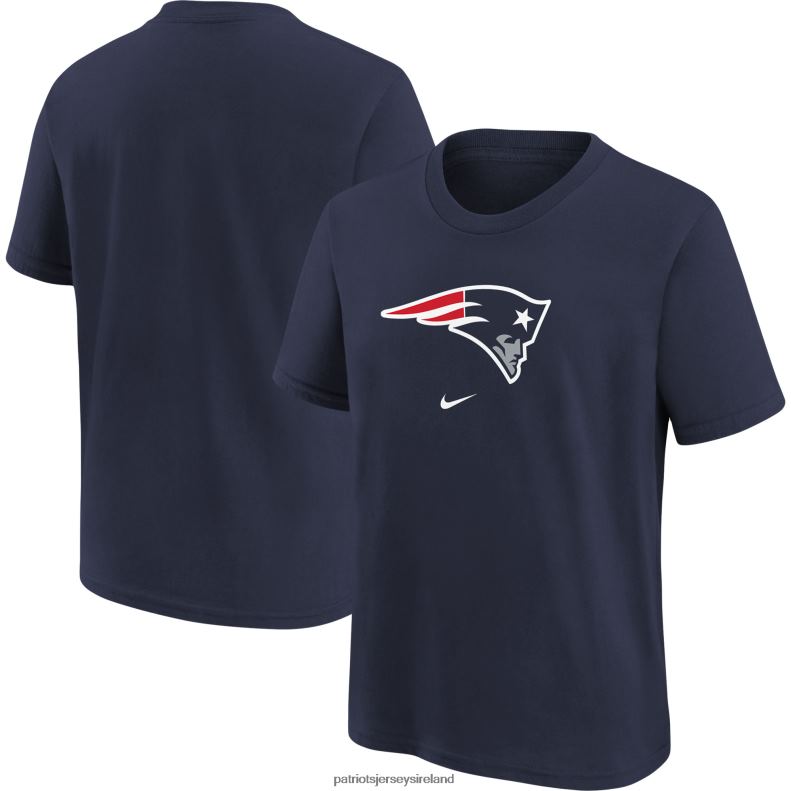 Patriots Jersey Kids Nike Navy Logo T-Shirt 8226D3112 Clothing