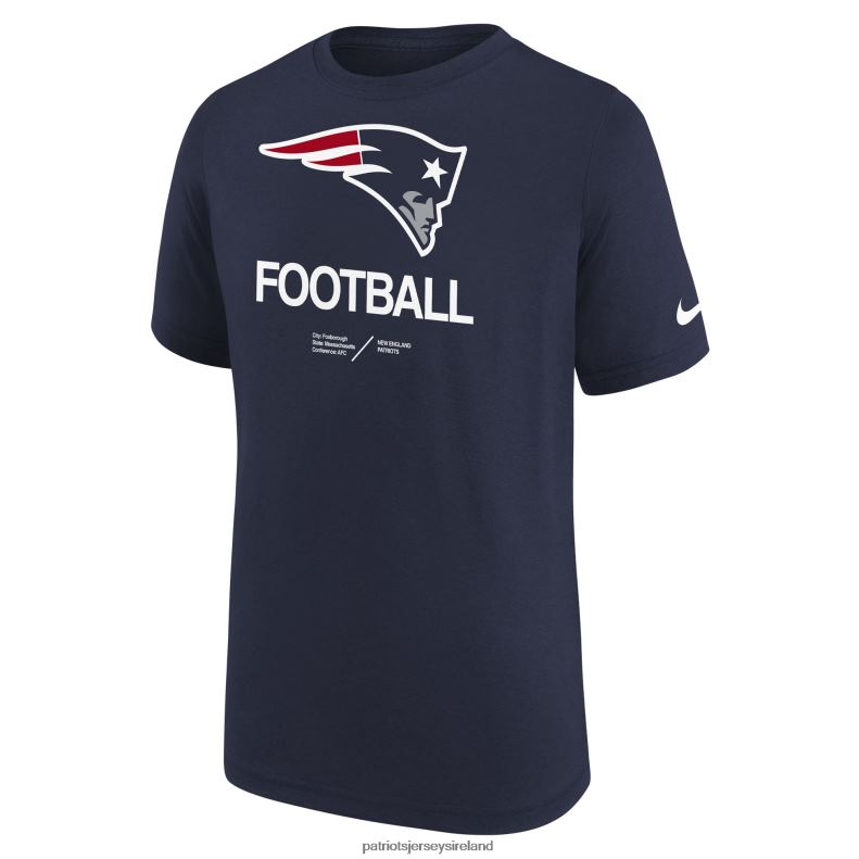 Patriots Jersey Kids Nike Navy Sideline Legend Performance T-Shirt 8226D3132 Clothing
