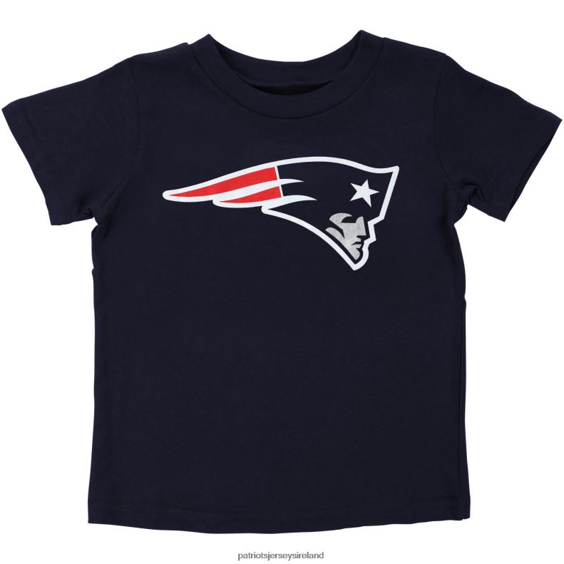 Patriots Jersey Kids Preschool Team Logo T-Shirt - Navy Blue 8226D3092 Clothing