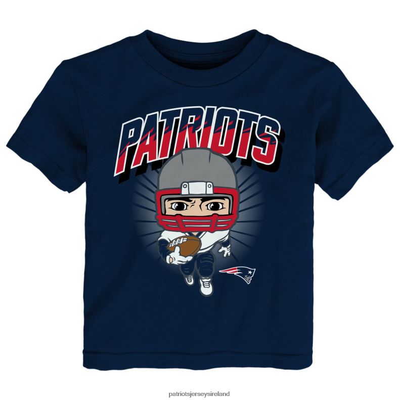 Patriots Jersey Kids Toddler Navy Scrappy T-Shirt 8226D3106 Clothing