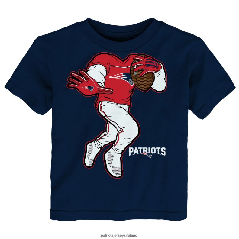 Patriots Jersey Kids Toddler Navy Stiff Arm T-Shirt 8226D3114 Clothing