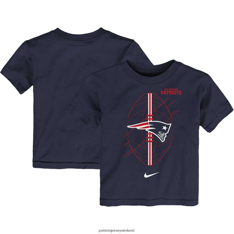 Patriots Jersey Kids Toddler Nike Navy Icon T-Shirt 8226D3122 Clothing