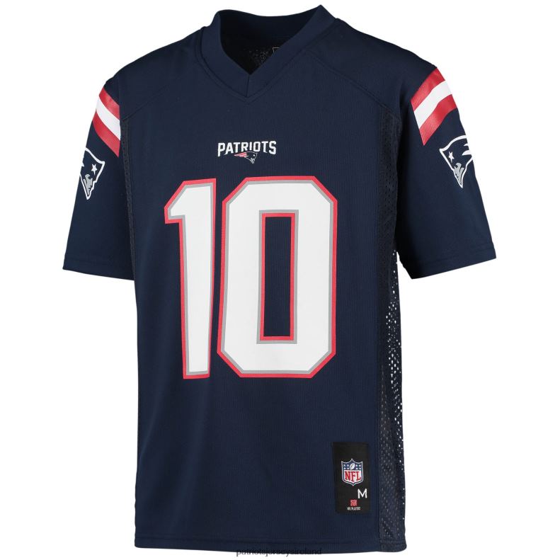 Patriots Jersey Kids Mac Jones Navy Replica Player Jersey 8226D3057 Clothing