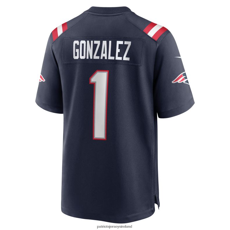 Patriots Jersey Kids Nike Christian Gonzalez Navy 2023 NFL Draft First Round Pick Game Jersey 8226D3050 Clothing