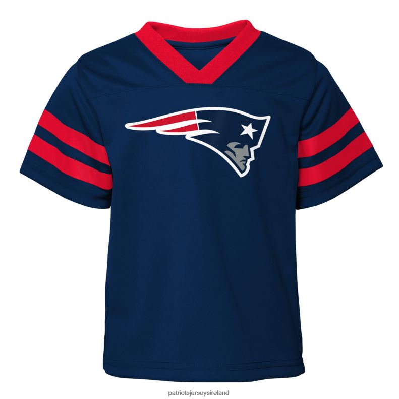 Patriots Jersey Kids Toddler Navy/Red Red Zone V-Neck Jersey Top & Pants Set 8226D3060 Clothing