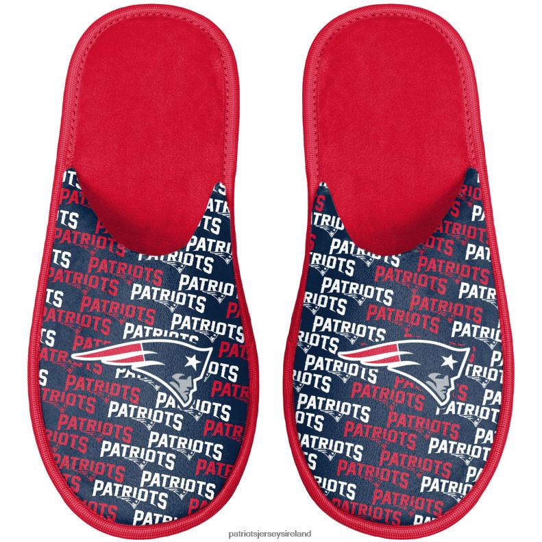 Patriots Jersey Kids FOCO Team Scuff Slippers 8226D2947 Footwear
