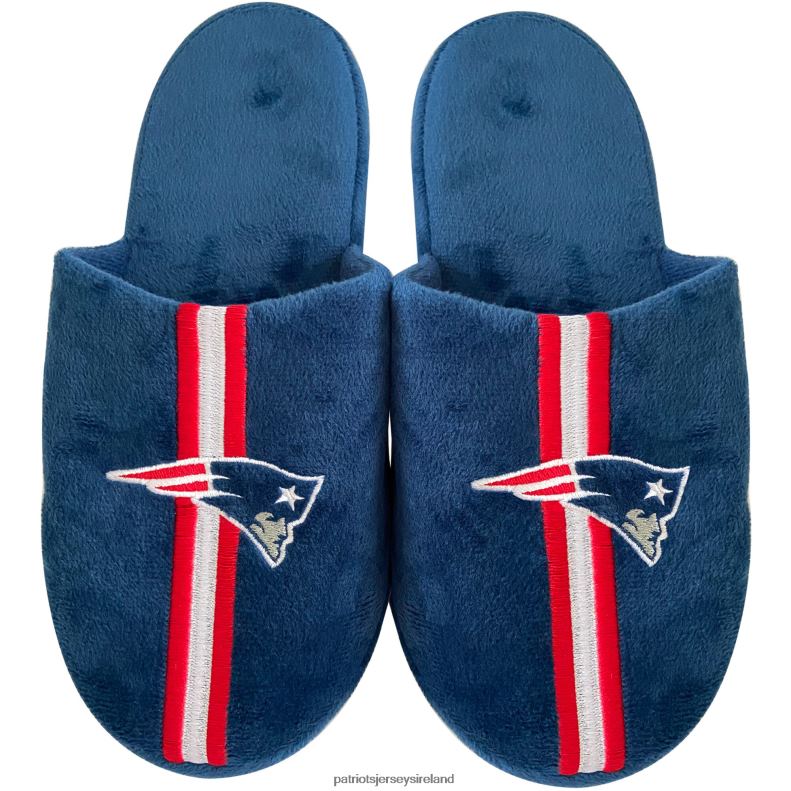 Patriots Jersey Kids FOCO Team Stripe Slippers 8226D2951 Footwear