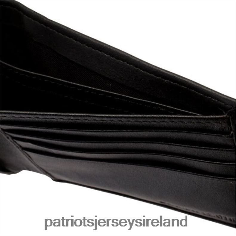 Patriots Jersey Men Black Hybrid Bi-Fold Wallet 8226D10 Accessories