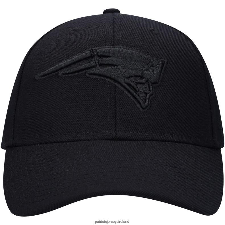 Patriots Jersey Men 47 Black Tonal MVP Adjustable Hat 8226D119 Accessories