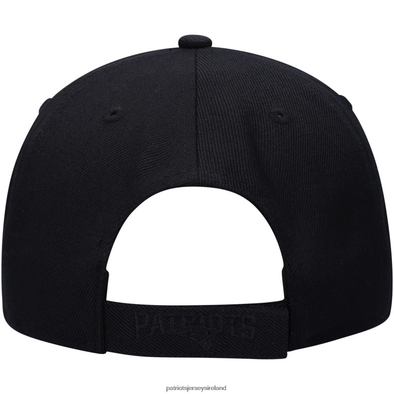 Patriots Jersey Men 47 Black Tonal MVP Adjustable Hat 8226D119 Accessories