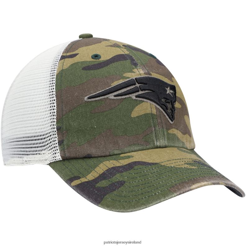Patriots Jersey Men 47 Camo Branson Clean Up Trucker Hat 8226D300 Accessories