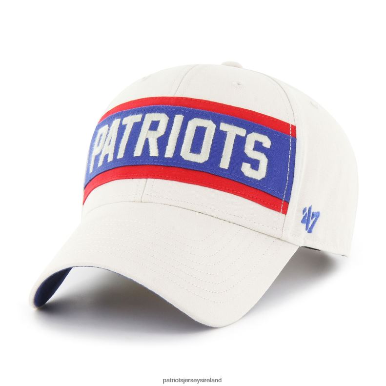 Patriots Jersey Men 47 Cream Legacy Crossroad MVP Adjustable Hat 8226D361 Accessories