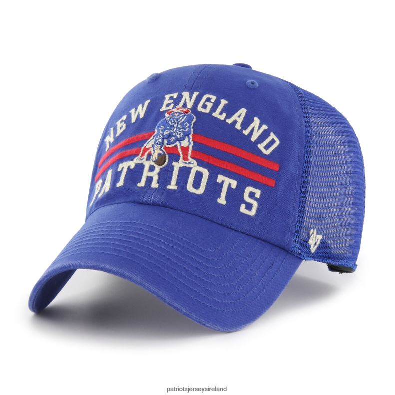 Patriots Jersey Men 47 Royal Highpoint Trucker Clean Up Snapback Hat 8226D179 Accessories