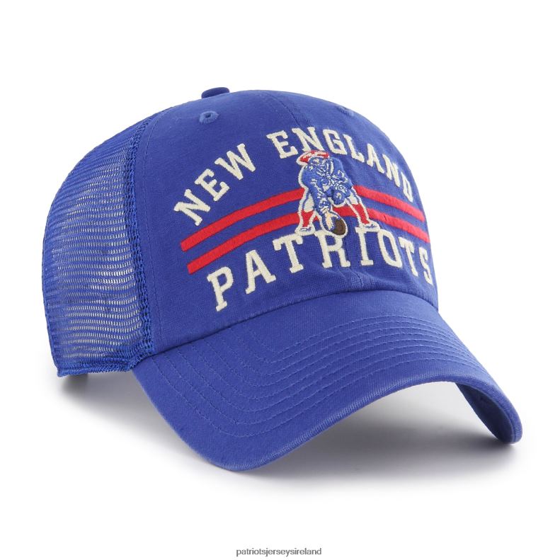 Patriots Jersey Men 47 Royal Highpoint Trucker Clean Up Snapback Hat 8226D179 Accessories