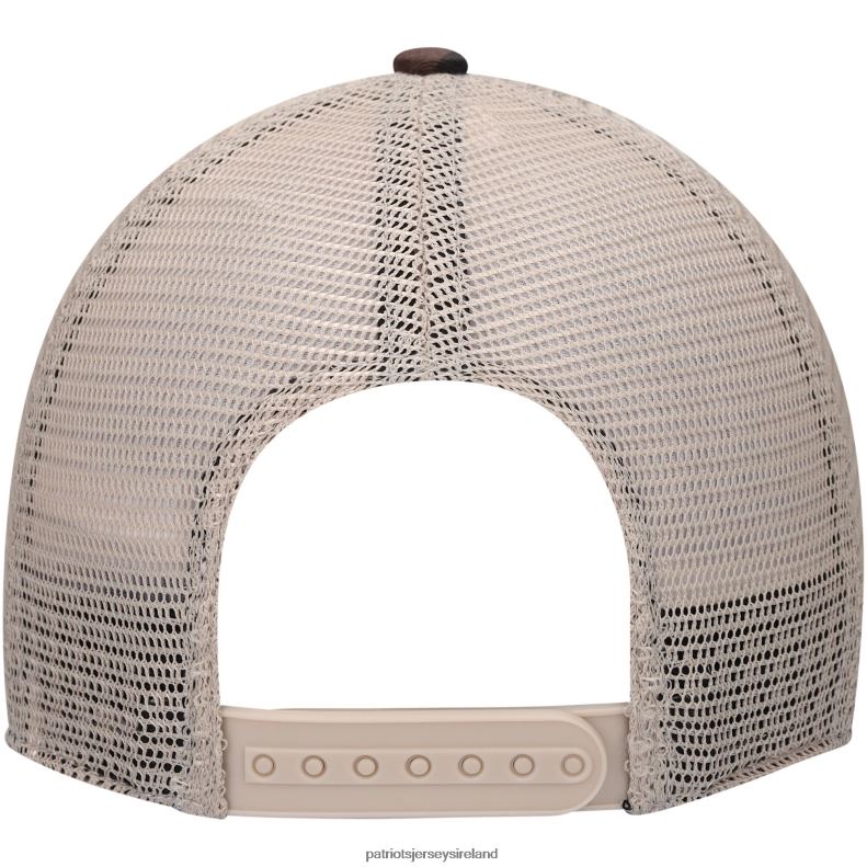 Patriots Jersey Men Camo/Natural Conceal Snapback Hat 8226D398 Accessories