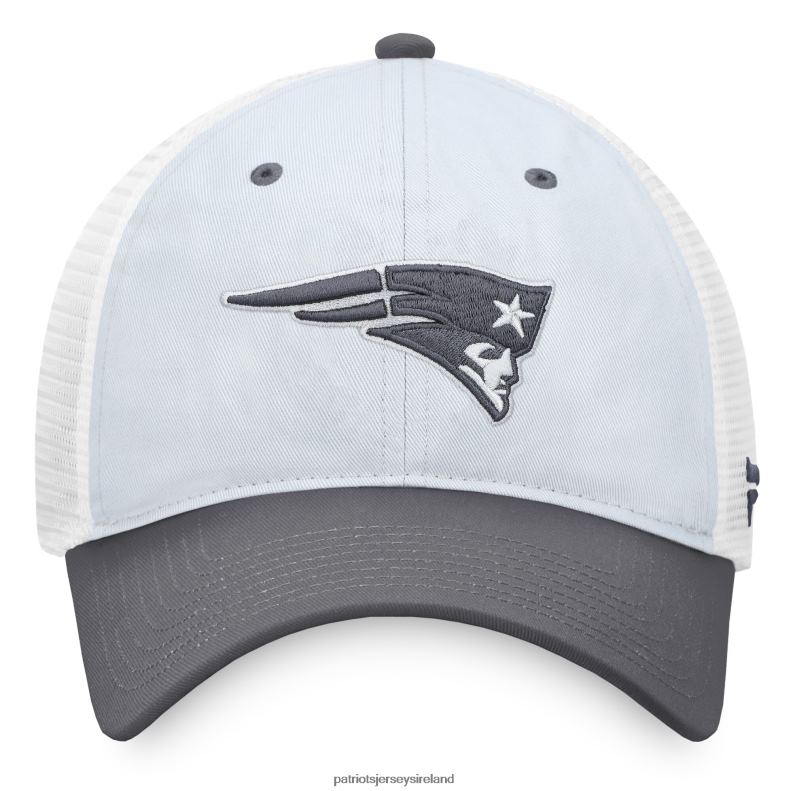 Patriots Jersey Men Fanatics Branded Grayout Trucker Unstructured Adjustable Hat 8226D365 Accessories