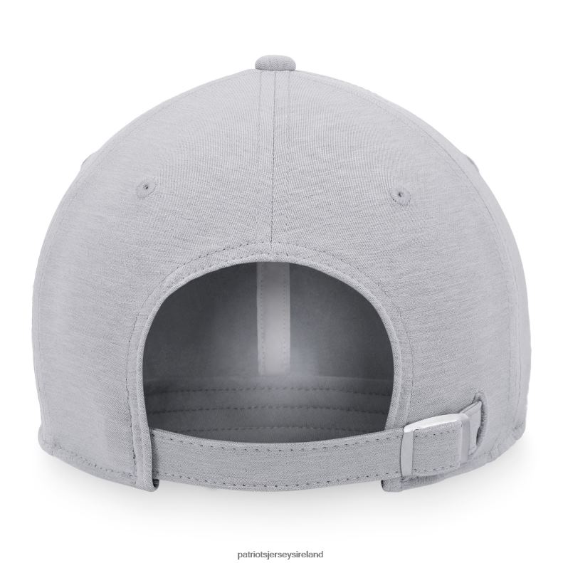 Patriots Jersey Men Fanatics Branded Heather Gray Logo Adjustable Hat 8226D183 Accessories