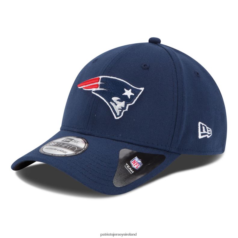 Patriots Jersey Men New Era 39THIRTY Team Classic Flex Hat - Navy Blue 8226D122 Accessories