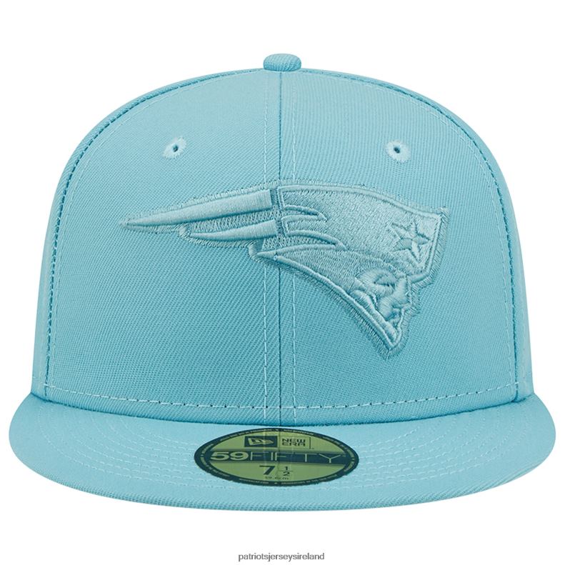 Patriots Jersey Men New Era Aqua Color Pack 59FIFTY Fitted Hat 8226D287 Accessories