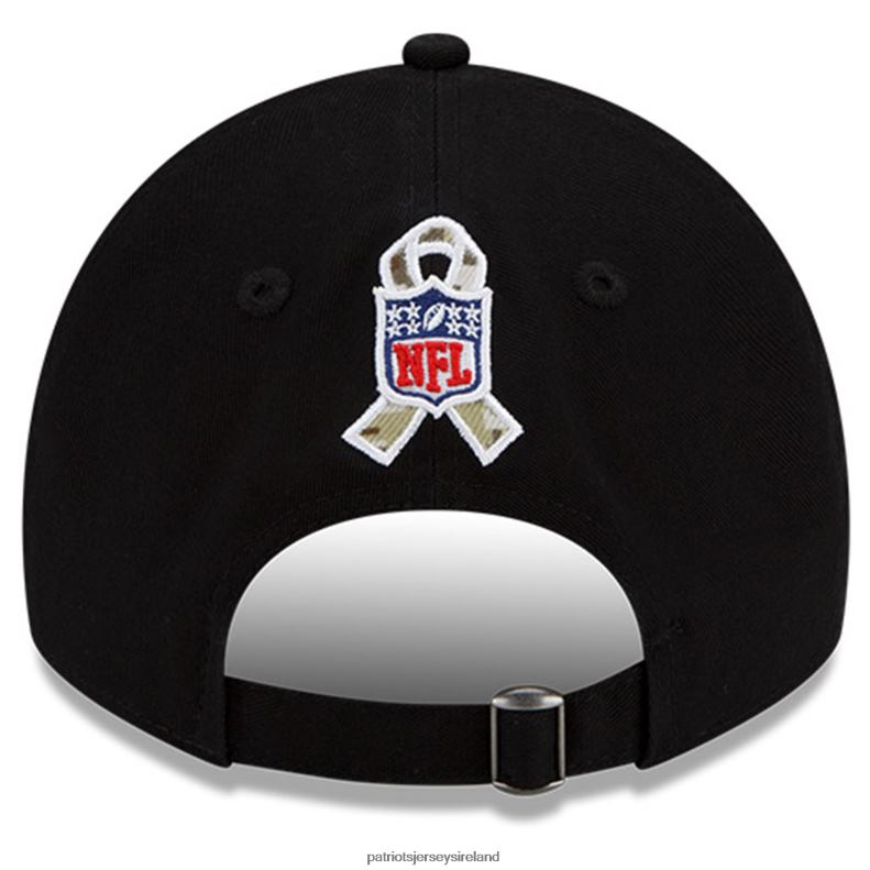 Patriots Jersey Men New Era Black 2022 Salute To Service 9TWENTY Adjustable Hat 8226D153 Accessories