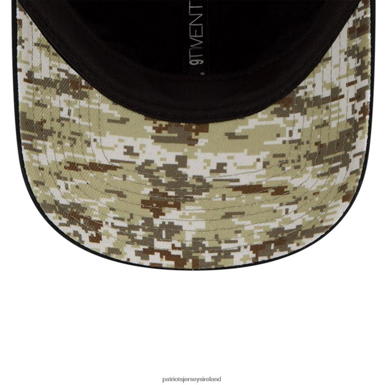 Patriots Jersey Men New Era Black 2022 Salute To Service 9TWENTY Adjustable Hat 8226D153 Accessories