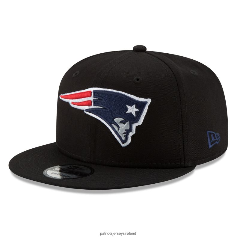 Patriots Jersey Men New Era Black Basic 9FIFTY Adjustable Snapback Hat 8226D195 Accessories