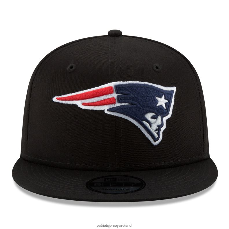 Patriots Jersey Men New Era Black Basic 9FIFTY Adjustable Snapback Hat 8226D195 Accessories