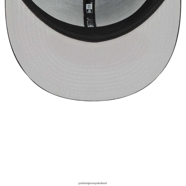 Patriots Jersey Men New Era Black Independent 9FIFTY Snapback Hat 8226D139 Accessories