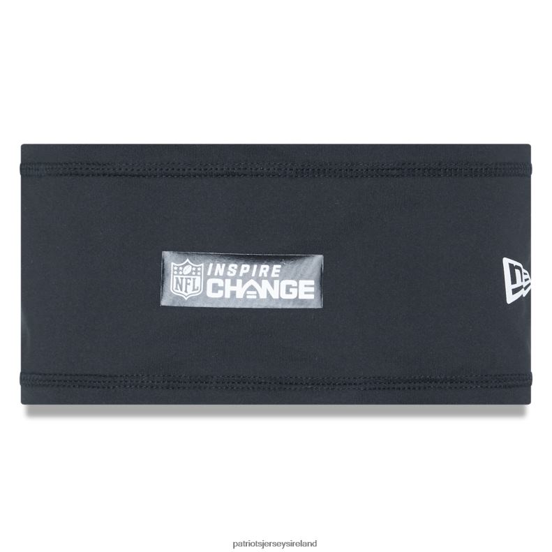 Patriots Jersey Men New Era Black NFL 2022 Inspire Change COOLERA Headband 8226D90 Accessories