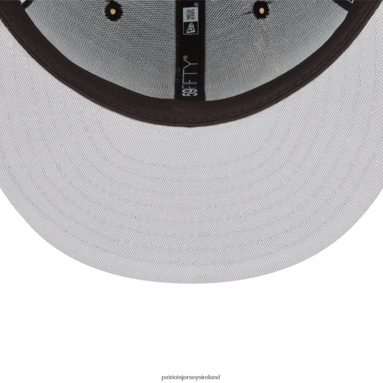 Patriots Jersey Men New Era Black Super Bowl XXXVI Side Patch 59FIFTY Fitted Hat 8226D181 Accessories