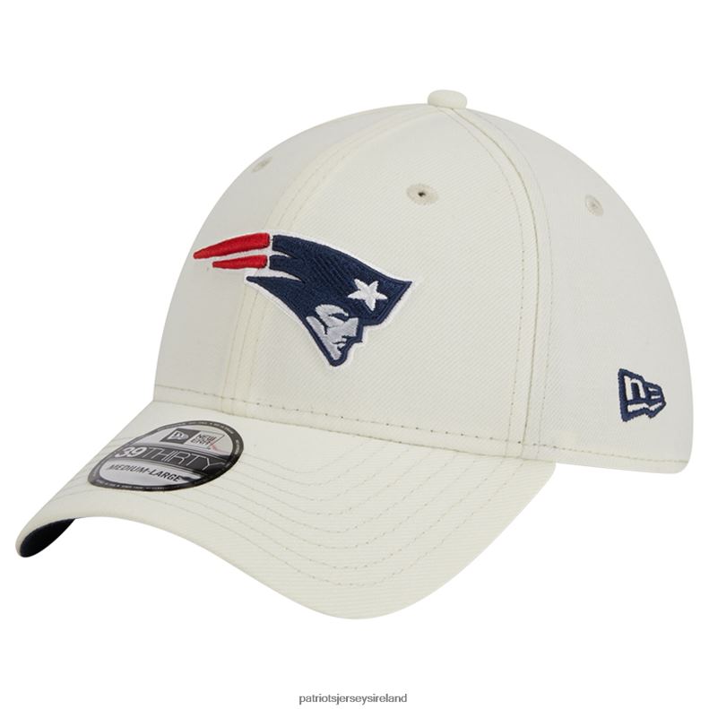 Patriots Jersey Men New Era Cream Classic 39THIRTY Flex Hat 8226D239 Accessories
