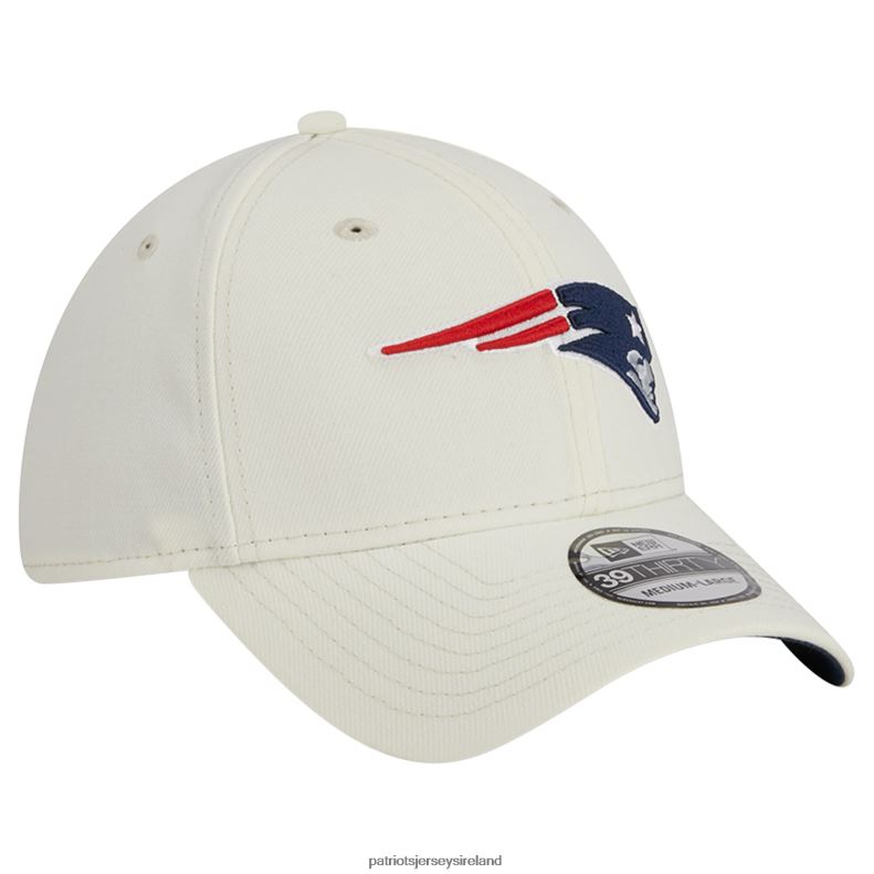 Patriots Jersey Men New Era Cream Classic 39THIRTY Flex Hat 8226D239 Accessories