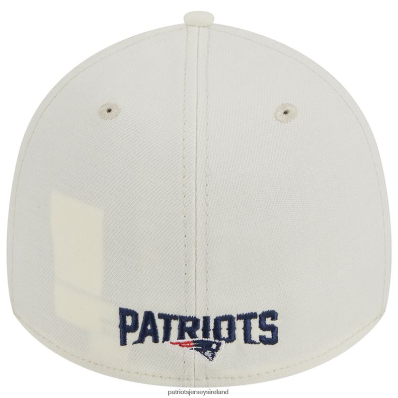 Patriots Jersey Men New Era Cream Classic 39THIRTY Flex Hat 8226D239 Accessories