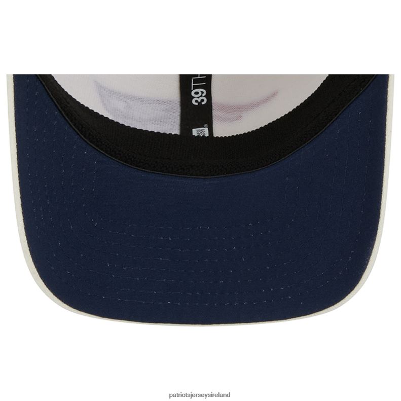 Patriots Jersey Men New Era Cream Classic 39THIRTY Flex Hat 8226D239 Accessories