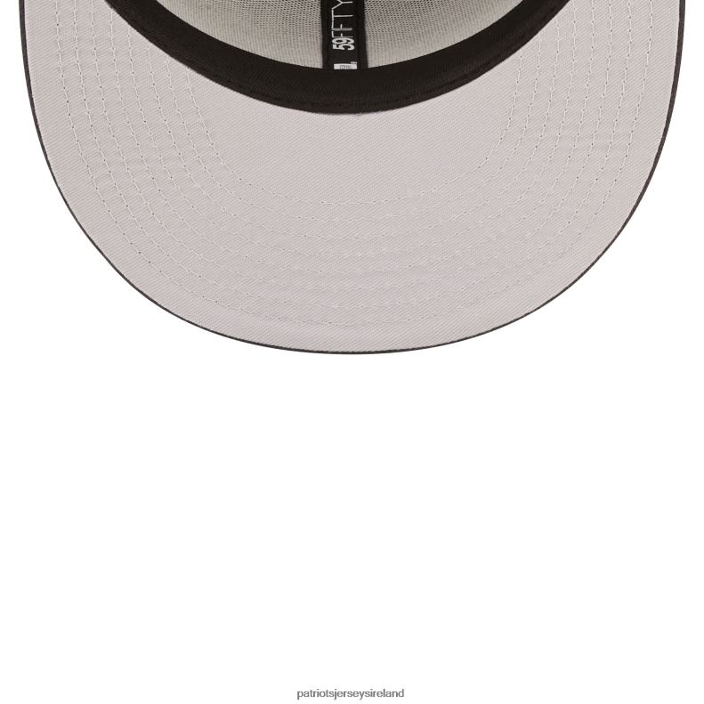 Patriots Jersey Men New Era Graphite Color Pack 59FIFTY Fitted Hat 8226D264 Accessories