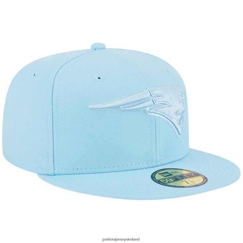 Patriots Jersey Men New Era Light Blue Color Pack Brights 59FIFTY Fitted Hat 8226D219 Accessories