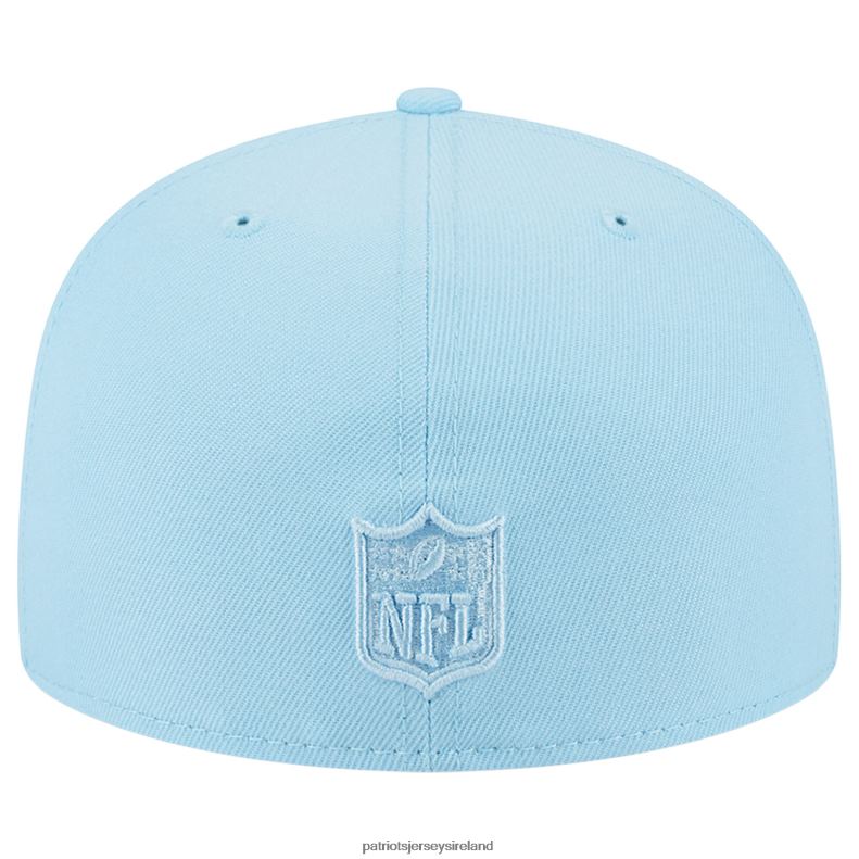 Patriots Jersey Men New Era Light Blue Color Pack Brights 59FIFTY Fitted Hat 8226D219 Accessories