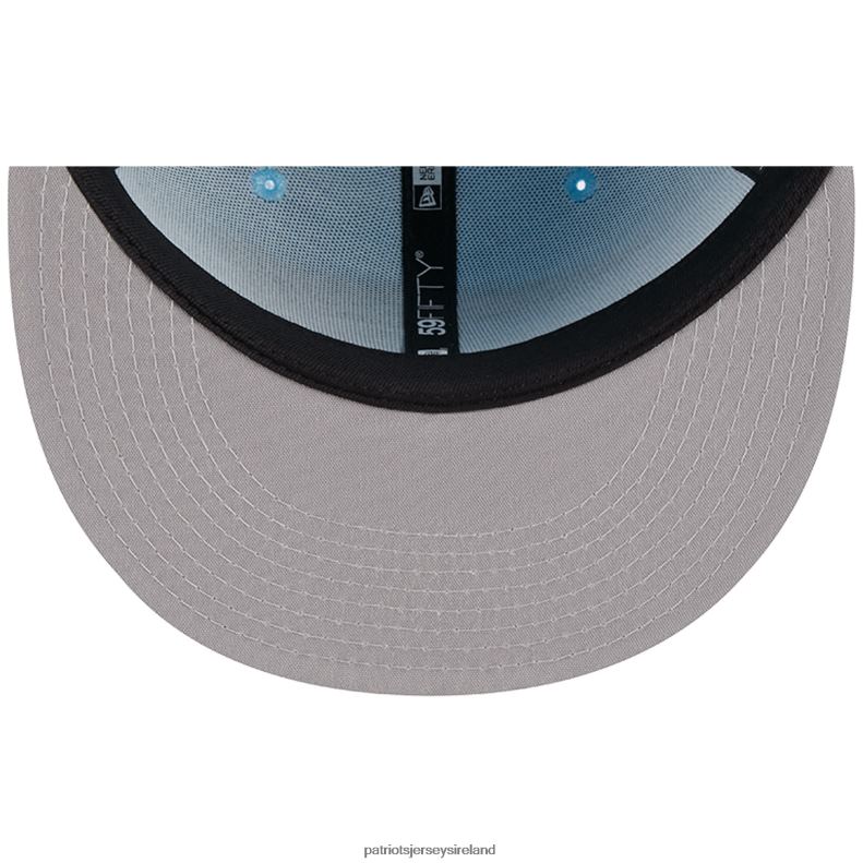 Patriots Jersey Men New Era Light Blue Color Pack Brights 59FIFTY Fitted Hat 8226D219 Accessories