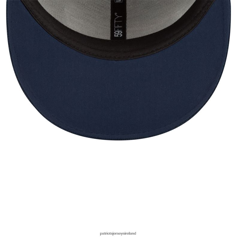 Patriots Jersey Men New Era Navy 2021 NFL Sideline Home 59FIFTY Fitted Hat 8226D351 Accessories