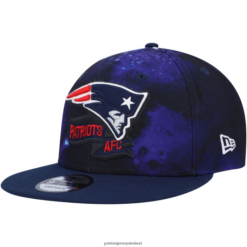 Patriots Jersey Men New Era Navy 2022 Sideline 9FIFTY Ink Dye Snapback Hat 8226D377 Accessories