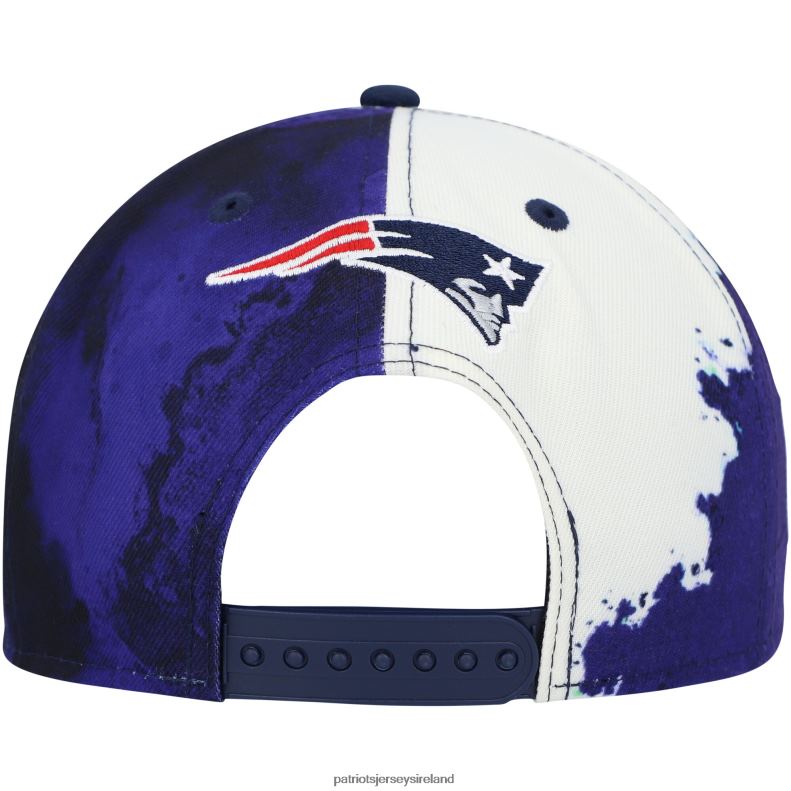Patriots Jersey Men New Era Navy 2022 Sideline 9FIFTY Ink Dye Snapback Hat 8226D377 Accessories