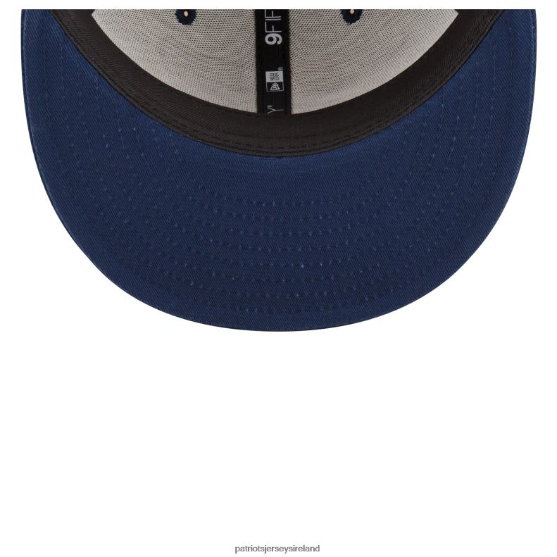 Patriots Jersey Men New Era Navy 2022 Sideline 9FIFTY Ink Dye Snapback Hat 8226D377 Accessories